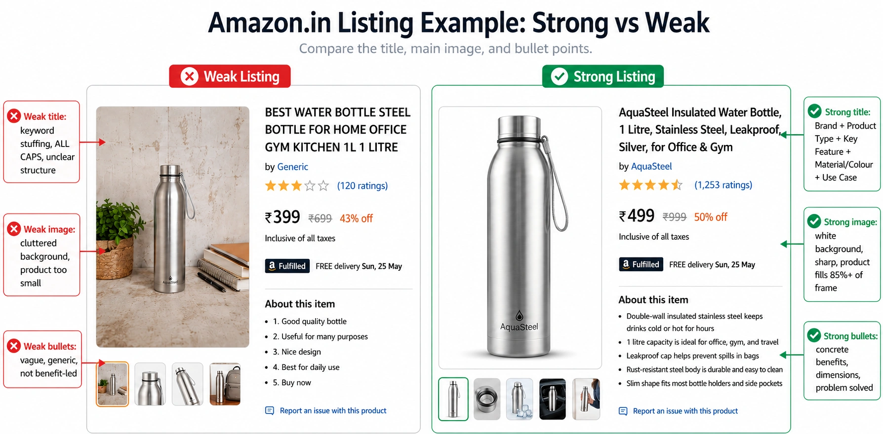 Amazon Listing Example