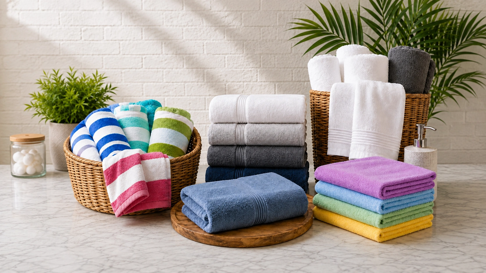 Wholesale towels: bath, beach, microfiber and hotel
