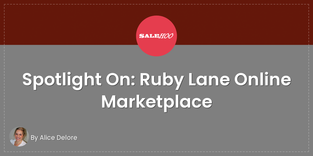 Ruby Lane Review SaleHoo